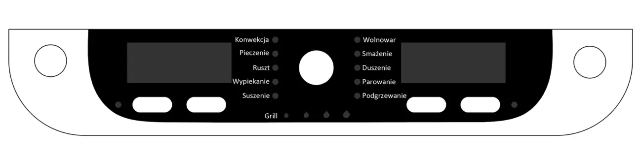 Łatwe sterowanie i czytelne wskaźniki