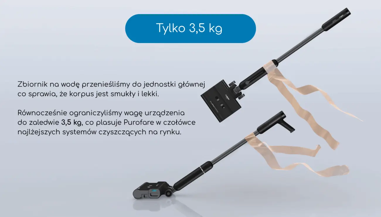 Najlżejsze sprzątanie. Prawie bez wysiłku.